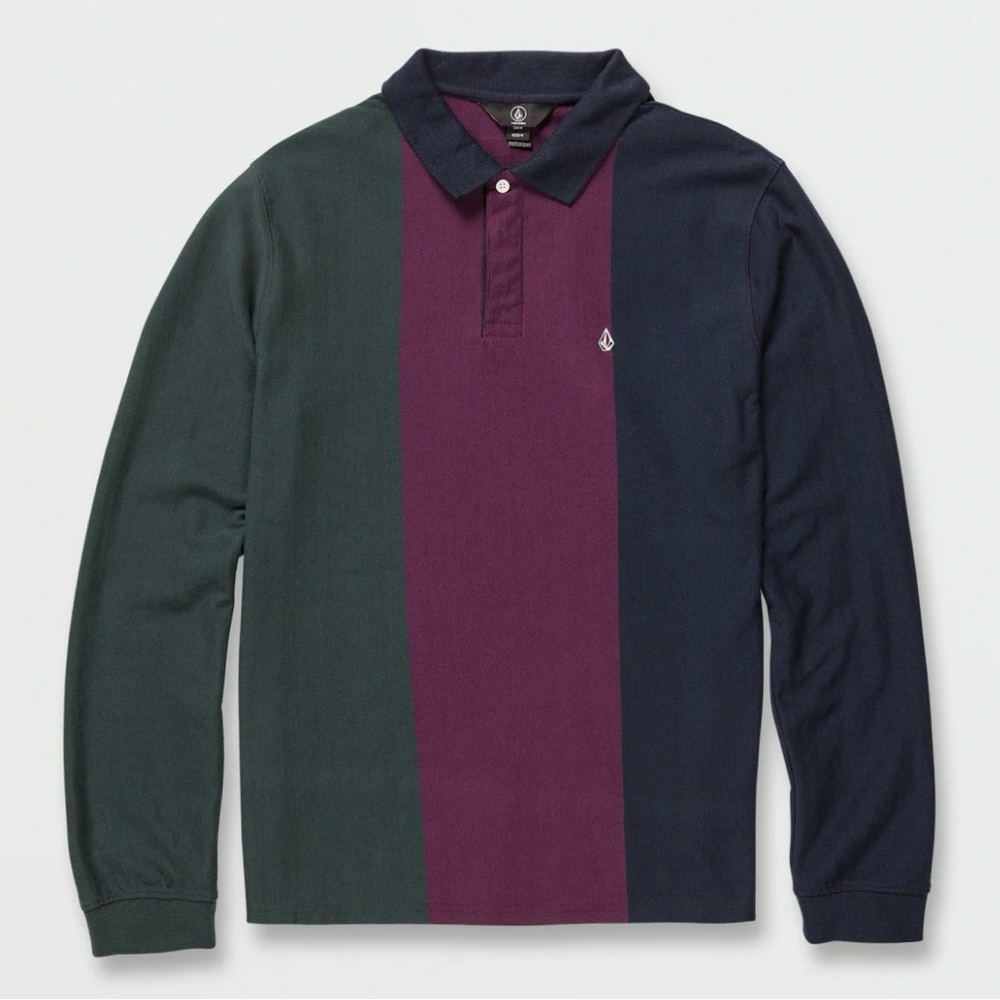 VOLCOM SUMPTER LONG SLEEVE POLO